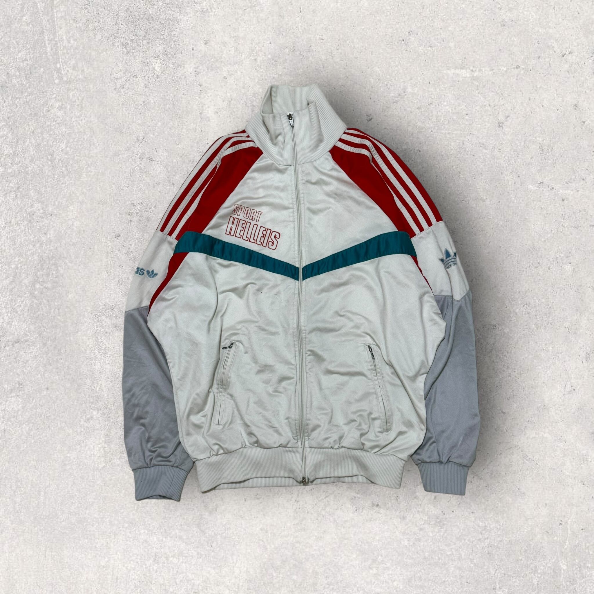 "80's adidas" track jacket