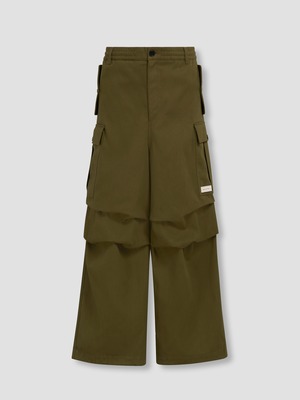 MARNI　Cargo Trouser　Leav Green　PUMU0247AX