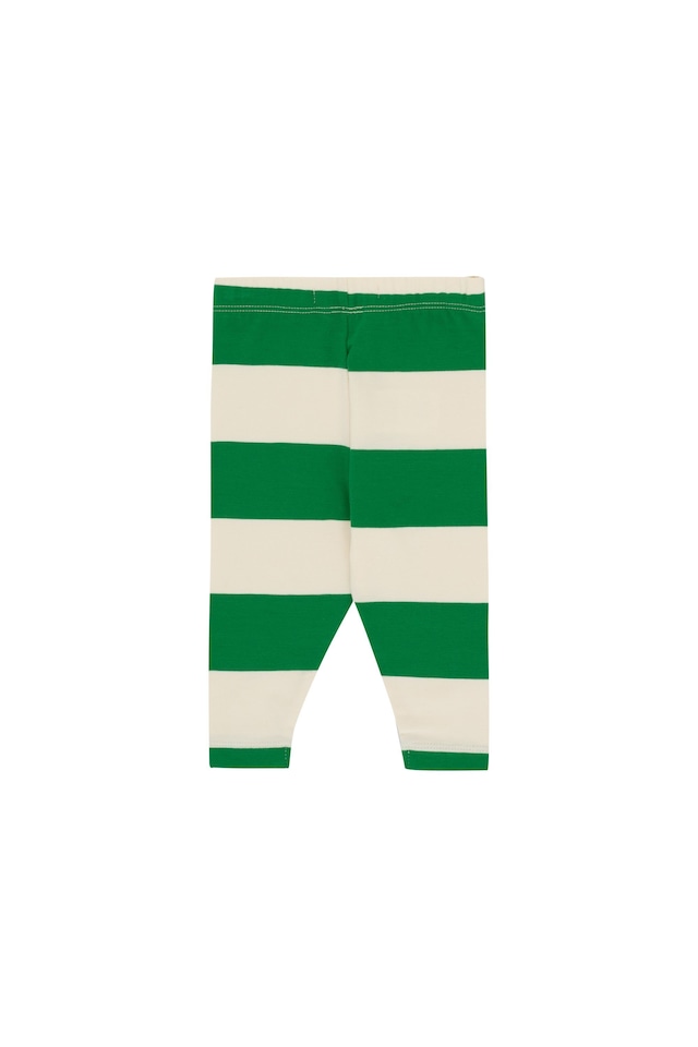 TINY COTTONS - stripes baby pant light cream / pine green