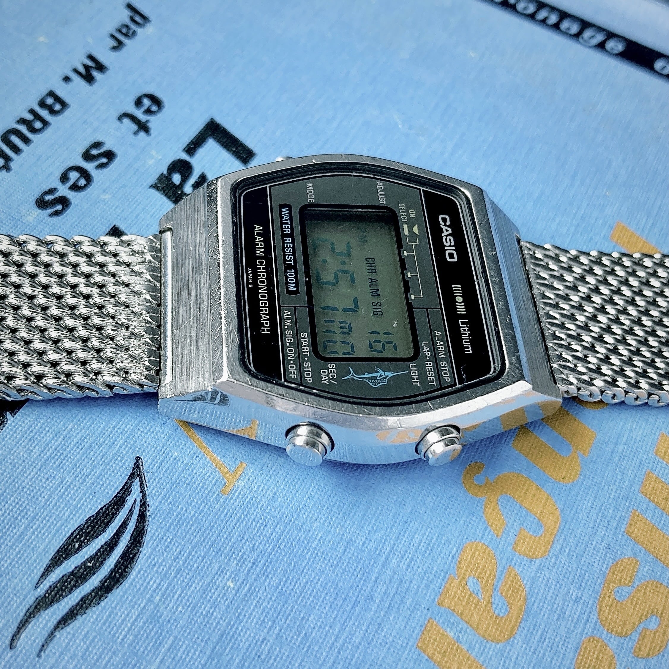 商品番号151 casio W250グレー marlin | ふるカシ時計
