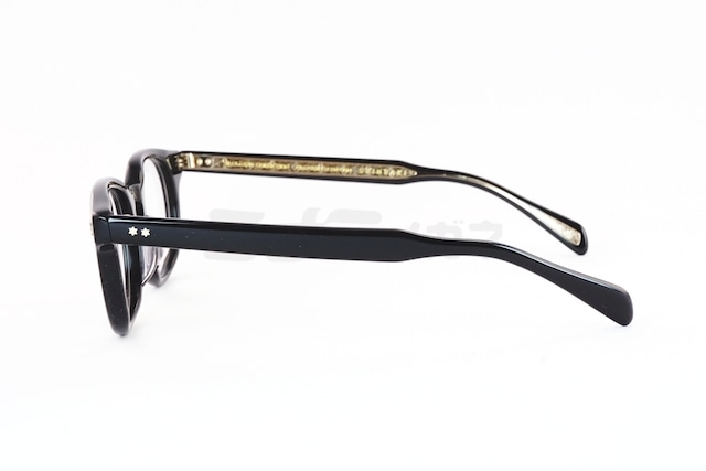 【吉野北人さん着用】BJ CLASSIC メガネ SHINBARI SH-P566 C-1 ボストン セルロイド クラシカル ヴィンテージ 芯張り BJクラシック 鯖江 日本製 正規品-3枚目