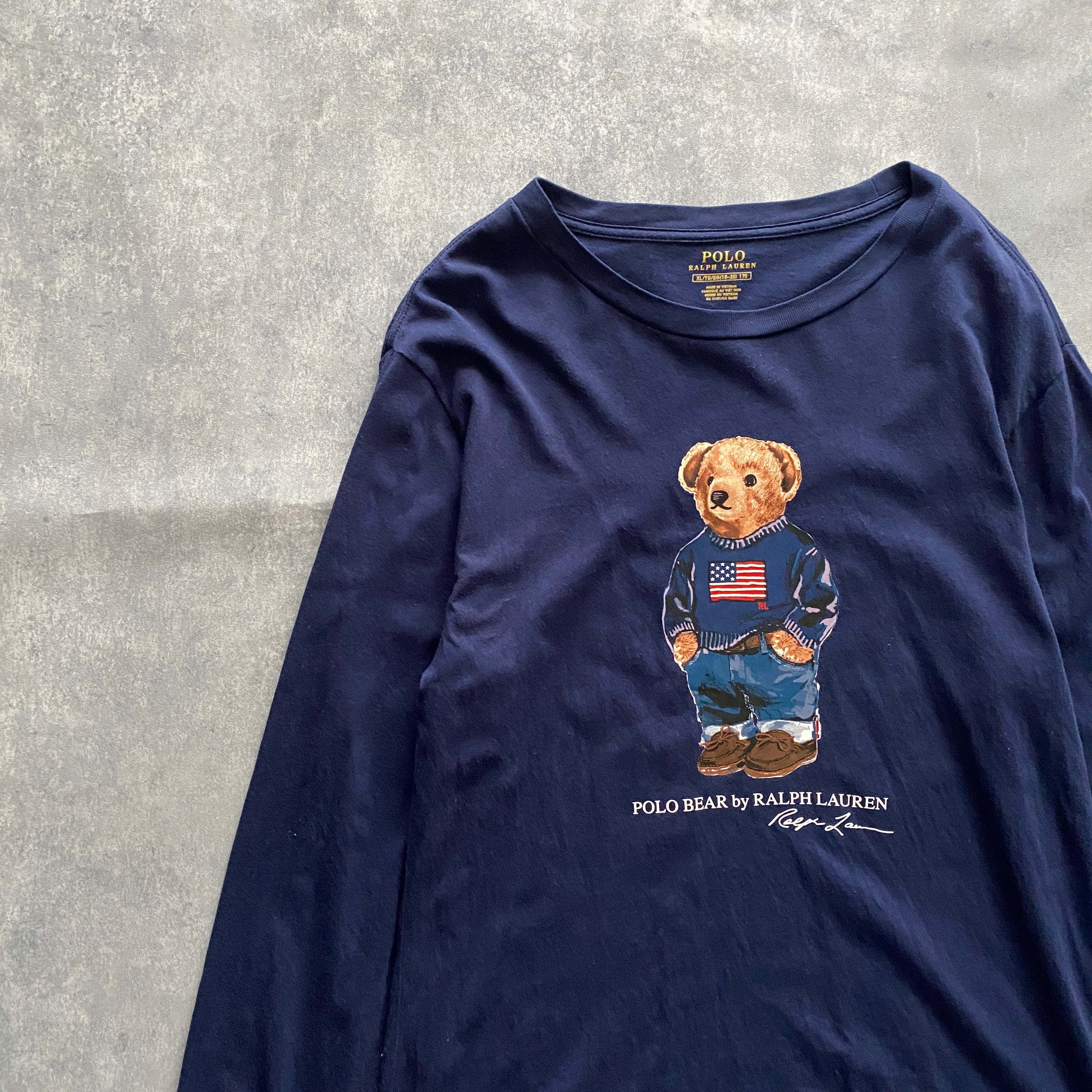 ポロラルフローレン　ポロベア　ロングtシャツ