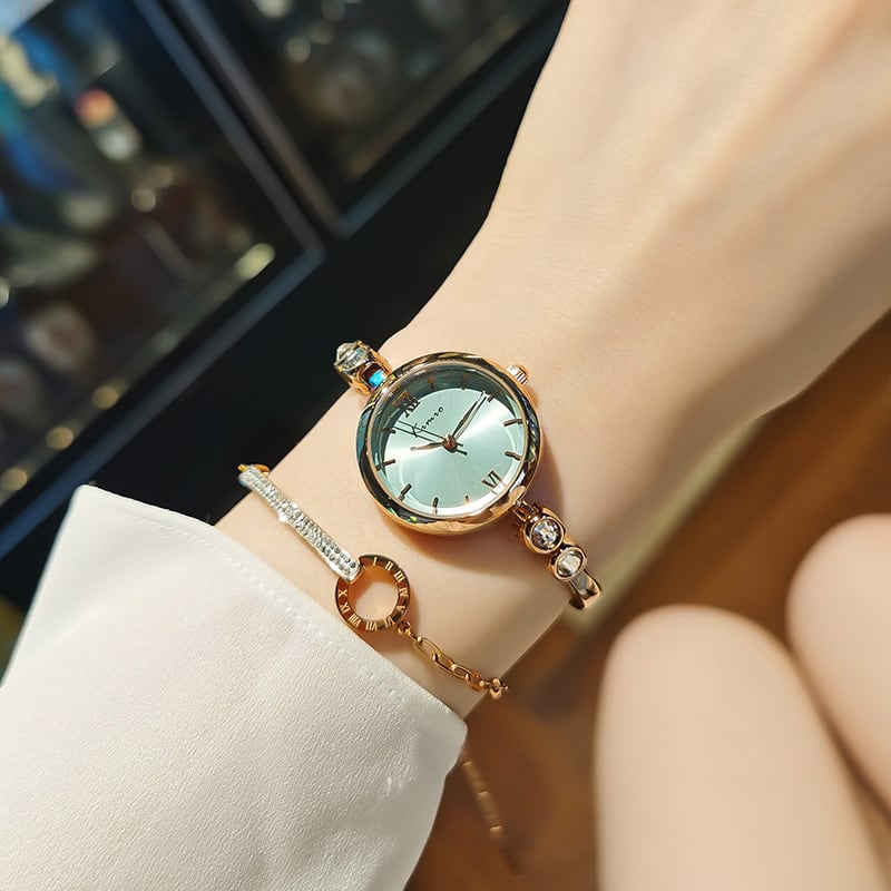 Kimio AF-6438 Green 腕時計 レディース | AromaFlat watch shop