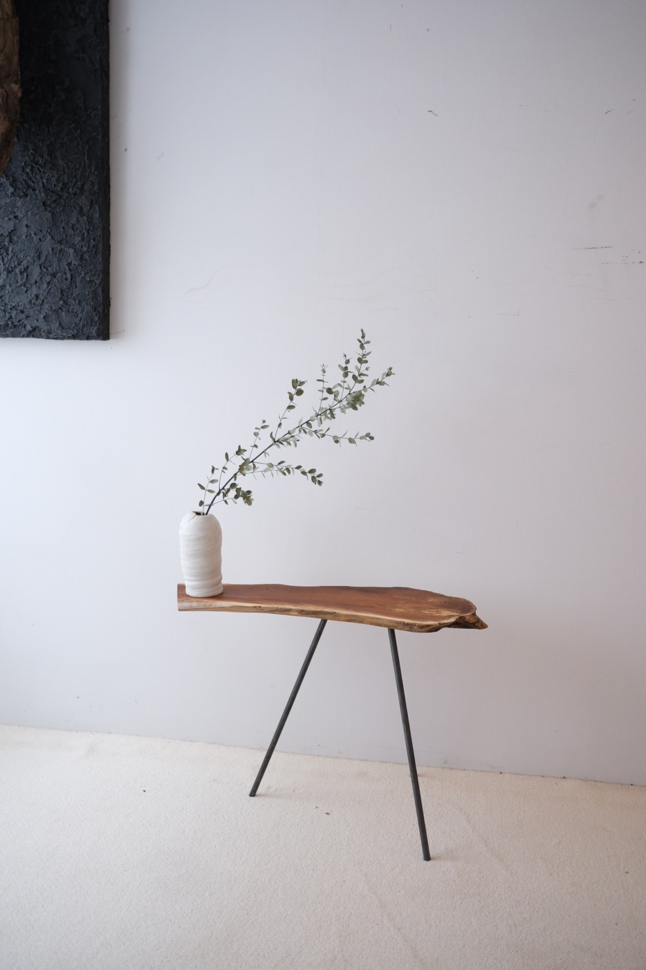 一枚板 Side table "桑"  #002