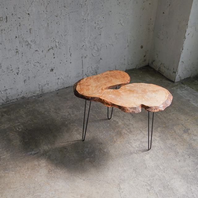 オークのコーヒーテーブル （高さ・カラー変更無料）