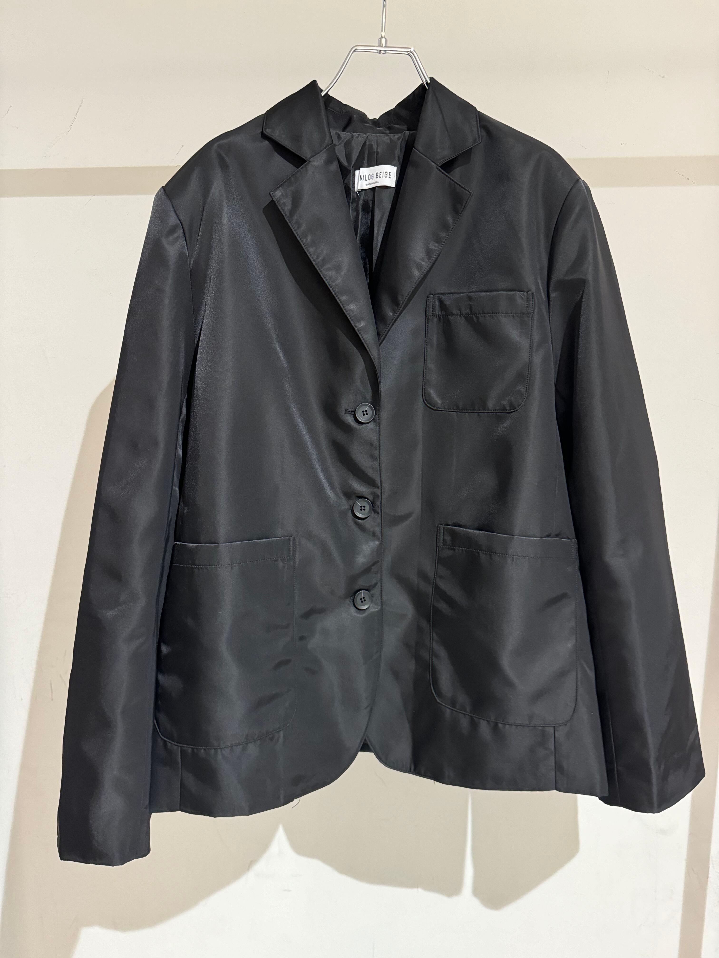 nylon tailored jacket