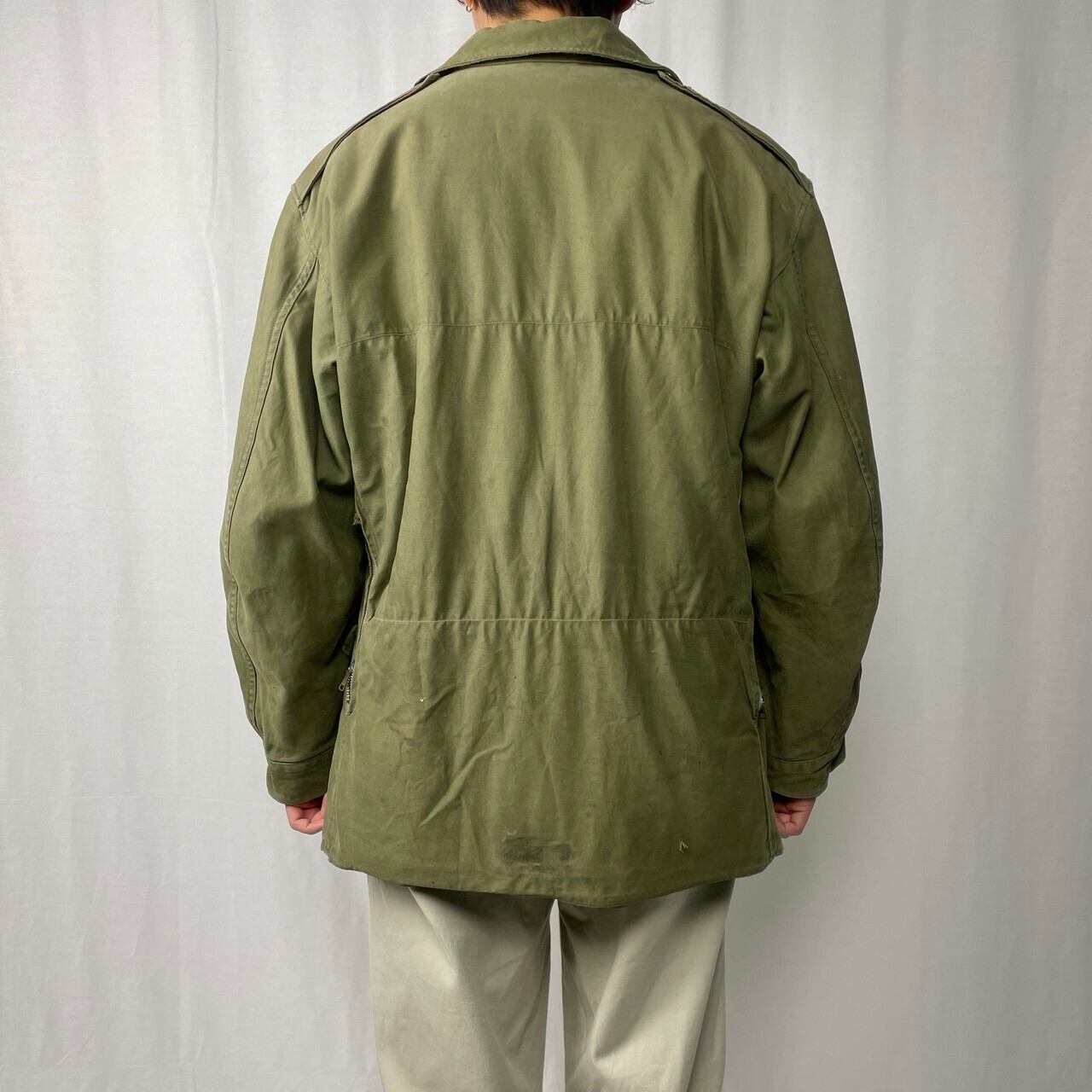 40年代 U.S.ARMY 米軍実品 M-43 ミリタリー フィールドジャケット 38S