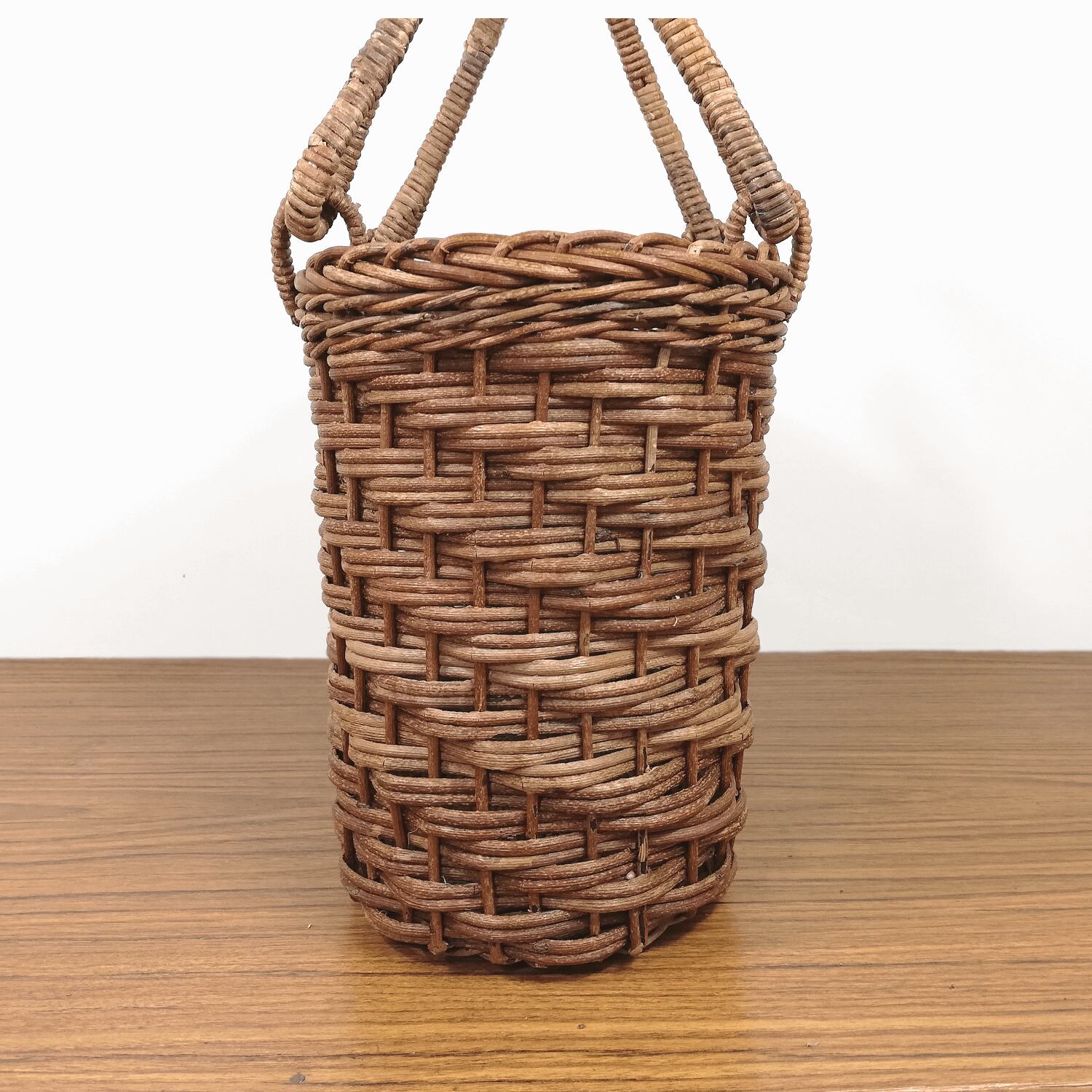 あけびかごバッグ｜ほら編みのかごバッグ・小サイズ・楕円底