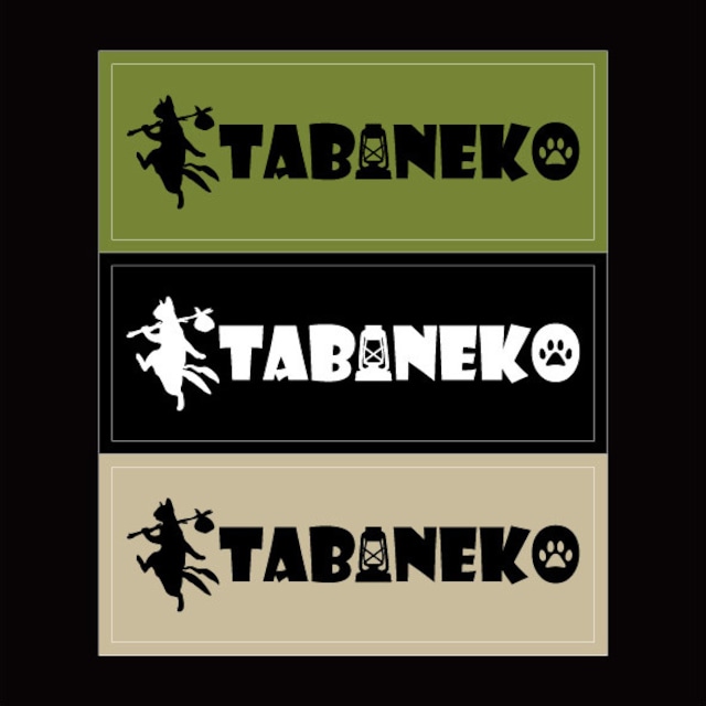 TABINEKO Sticker ３枚セット