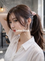 【レディース】ポニーテール(手づかみ)