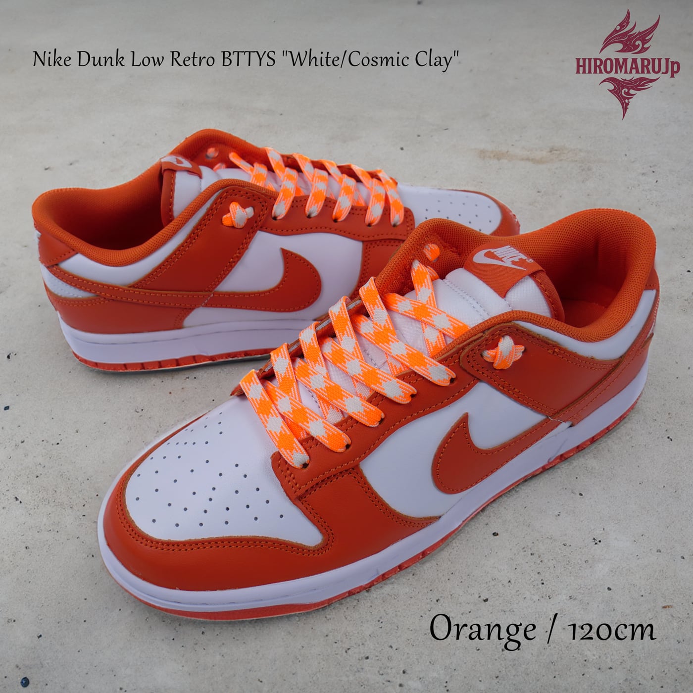 フラット シューレース 千鳥格子柄 HOUNDSTOOTH SHOELACE 靴ひも くつ