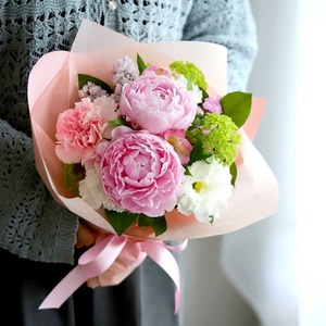 【母の日 】芍薬のミニブーケ