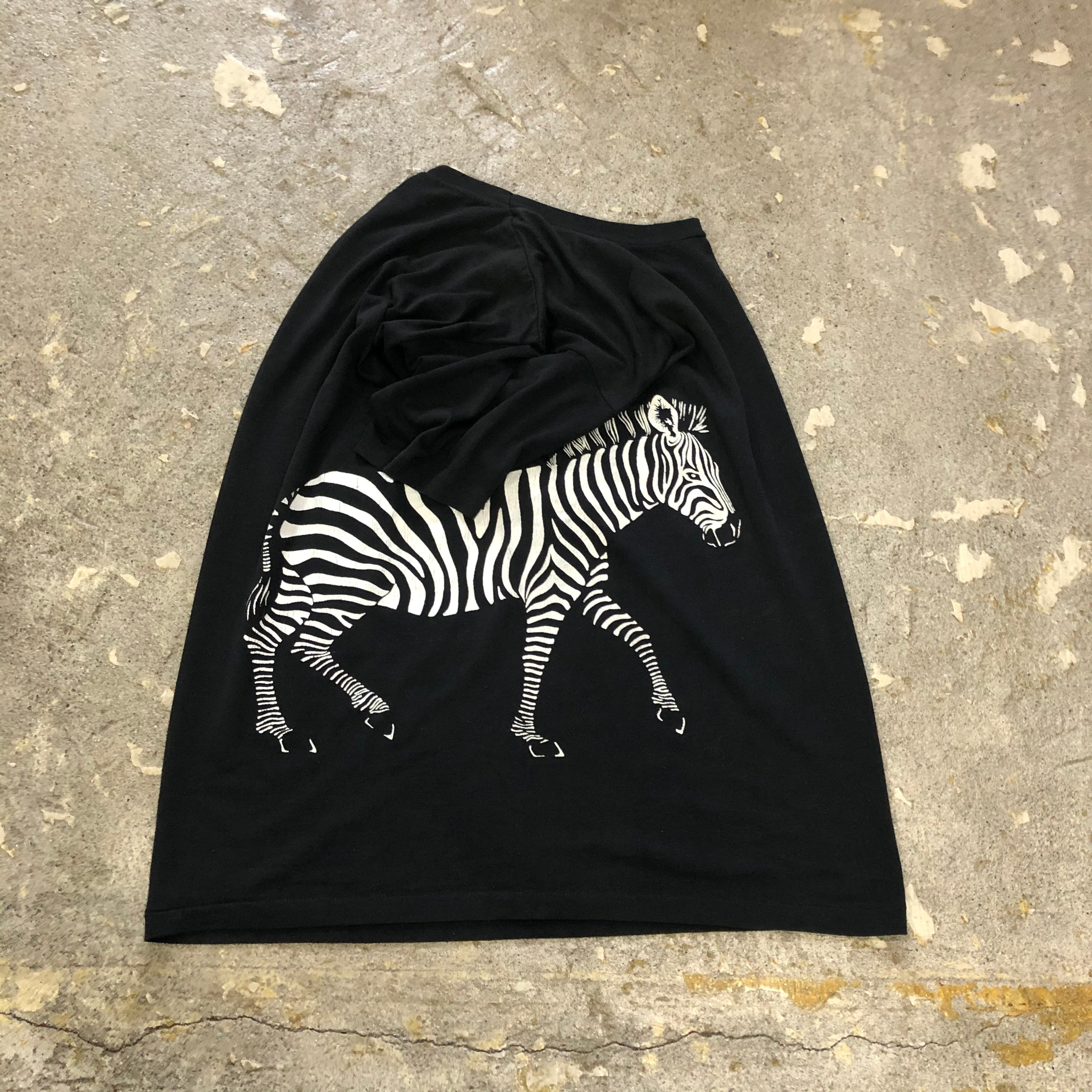 80s zebra T-shirt | What'z up