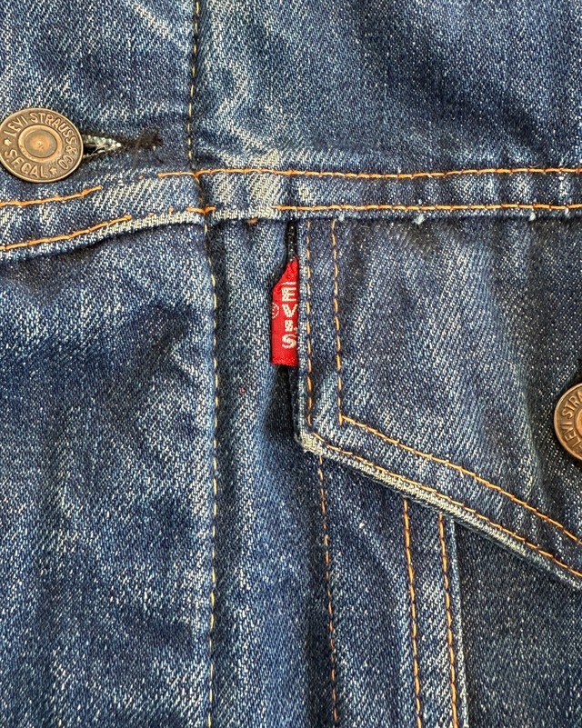 -Levi's- Vintage 70s 70505 BIG E Denim Jacket