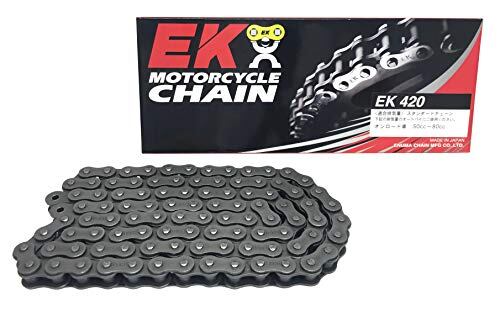 EK(イーケー) 強化ノンシールチェーン 428SR スチール 116L 【クリップ