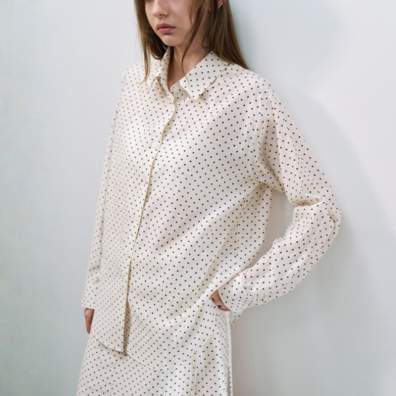 Aérien Dot Blouse F0573