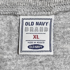 【OLD NAVY】CANADA アーチロゴ 4段プリント Tシャツ XL 半袖 メキシコ製 オールドネイビー US古着