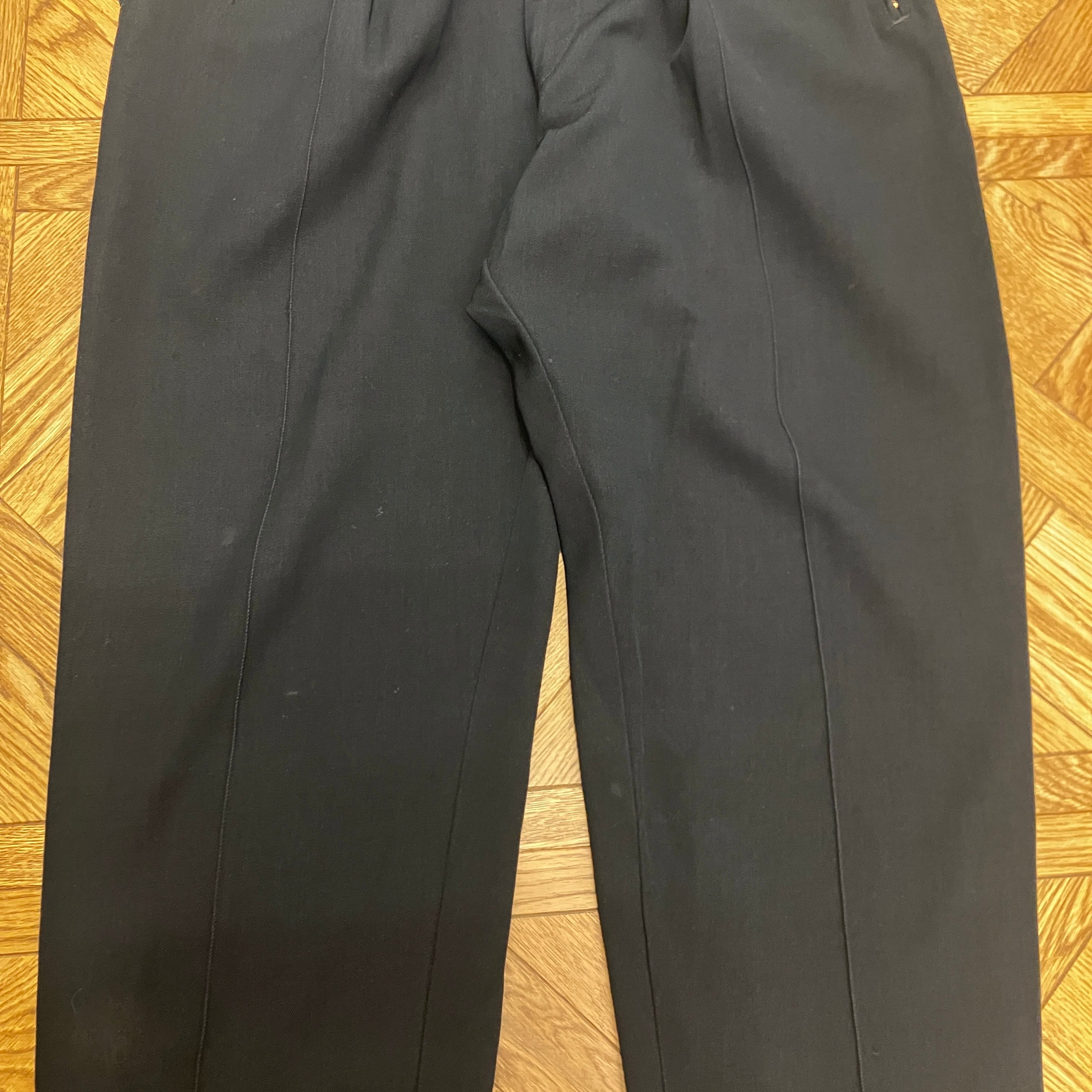 1950'S McGREGOR NAVY WOOL GABA SLACKS | safarionline