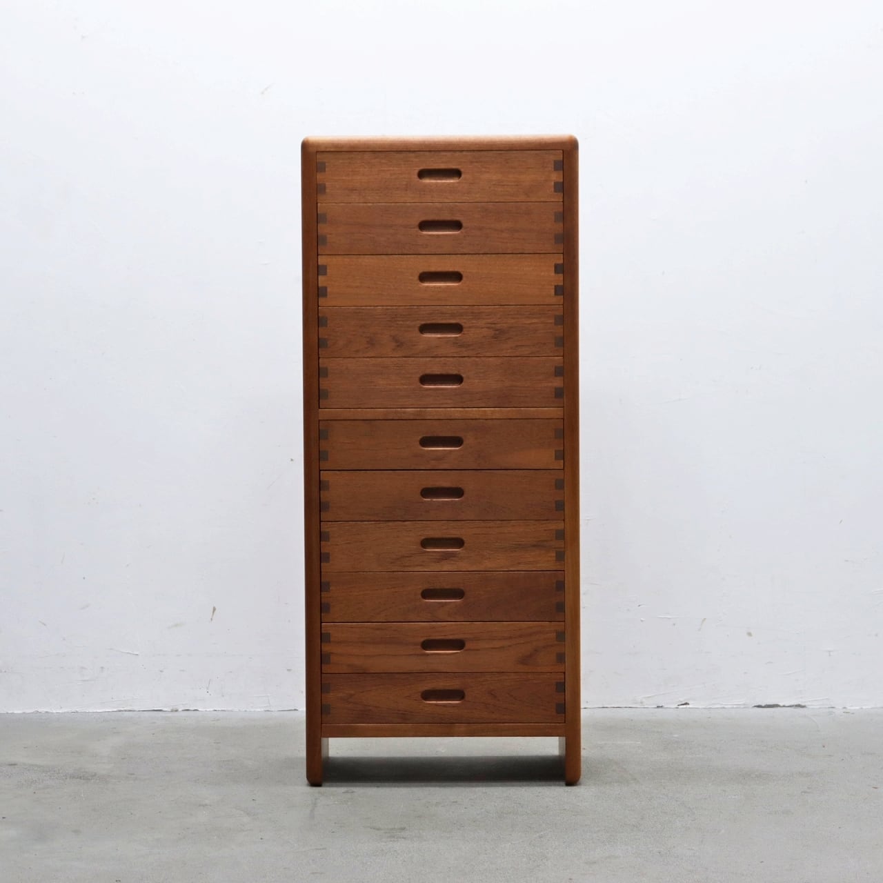 Niles Bach ニールス バッハ チーク 無垢材 トールチェスト 箪笥 収納