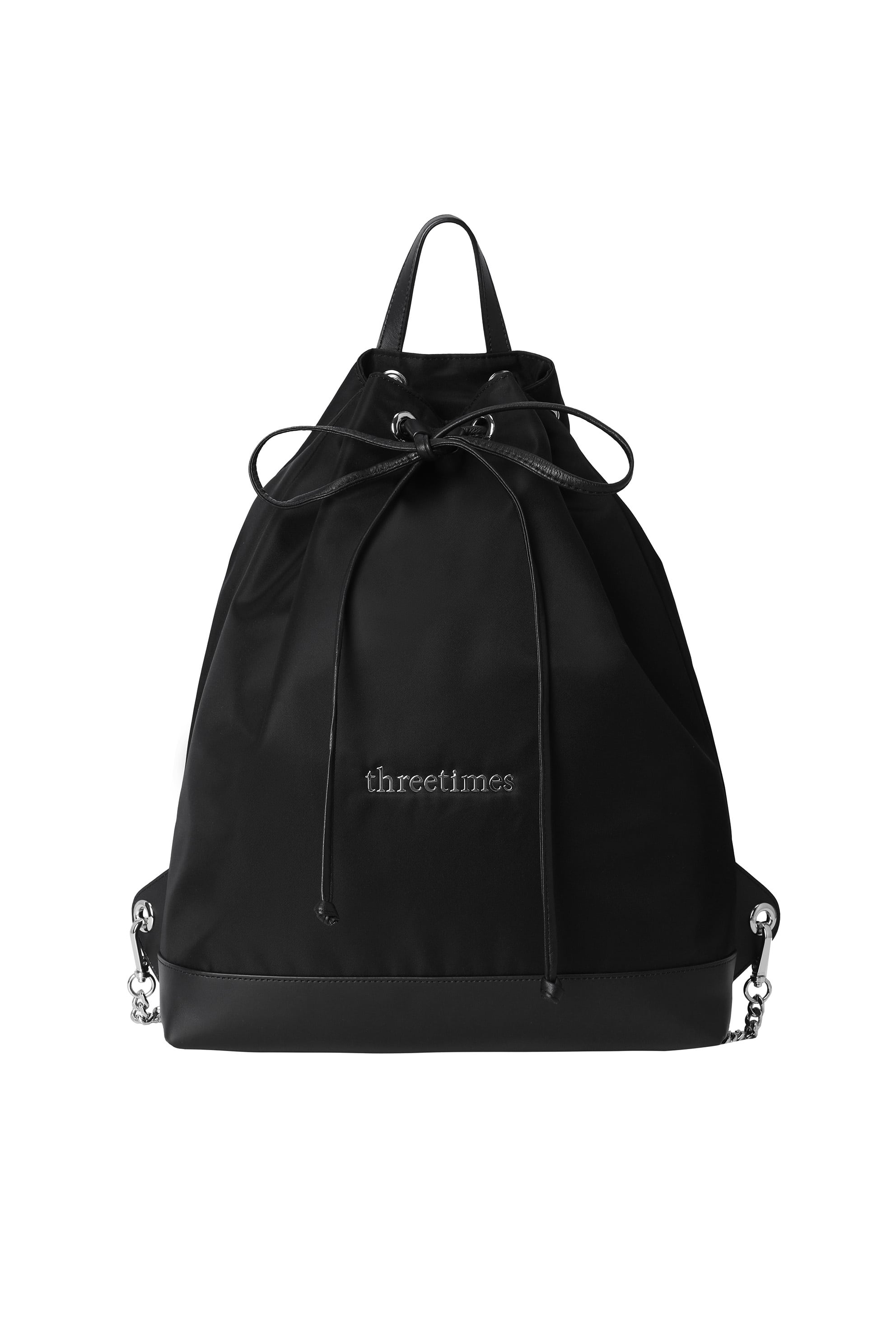 threetimes] Classic tie backpack 正規品 韓国ブランド 韓国通販 韓国