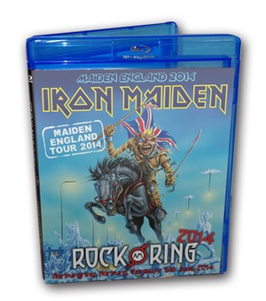 NEW IRON MAIDEN ROCK AM RING 2014   1BLURAY  Free Shipping