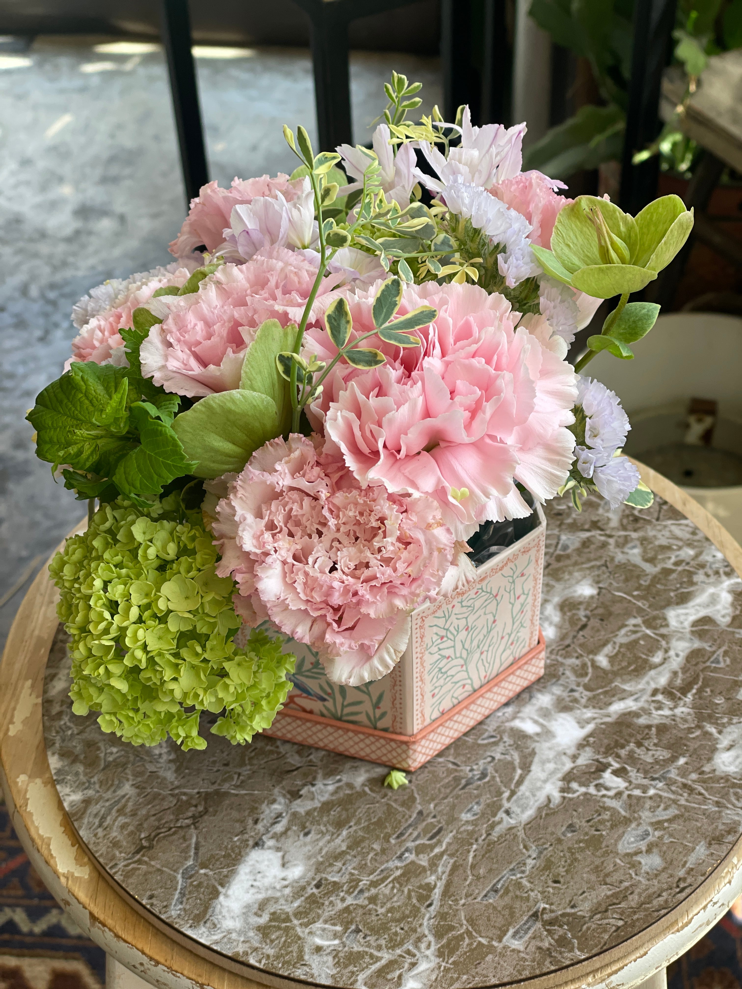 //♡feminine♡box flower // for Mother's Day //