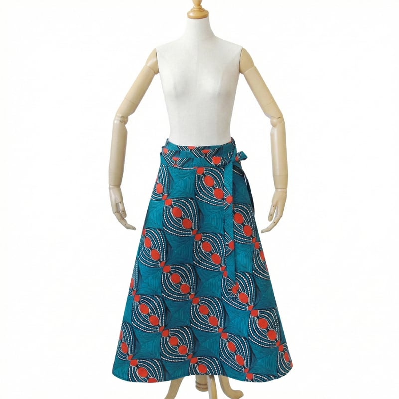 巻きスカート | カンガ屋 katikati（カティカティ）｜アフリカ布