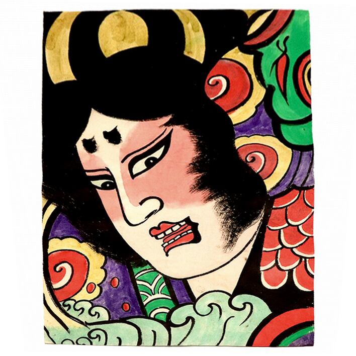 津軽凧絵・ねぷた・ねぶた・No.200118-070・梱包サイズ60 | リサイクル