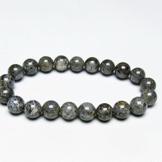 バイオタイトインクォーツ ブレスレット 9mm 一点物 メール便可 [M便 1/10] 111-48213