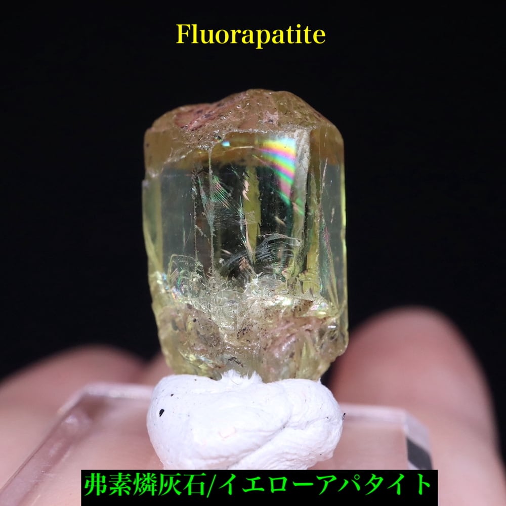 鉱物標本(弗素燐灰石) Fluorapatite