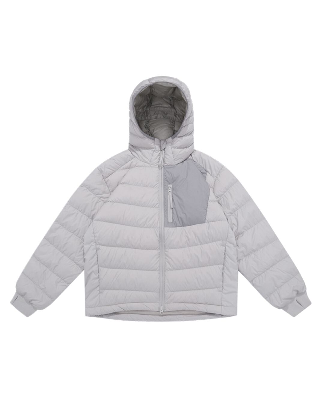 Zip-up Hooded Down Jacket x00839 | XPOSE