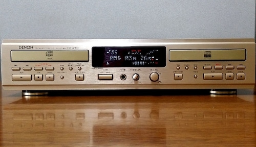 ＣＤレコーダー DENON CDR-W1500 倍速コピー良好・訳あり完動品