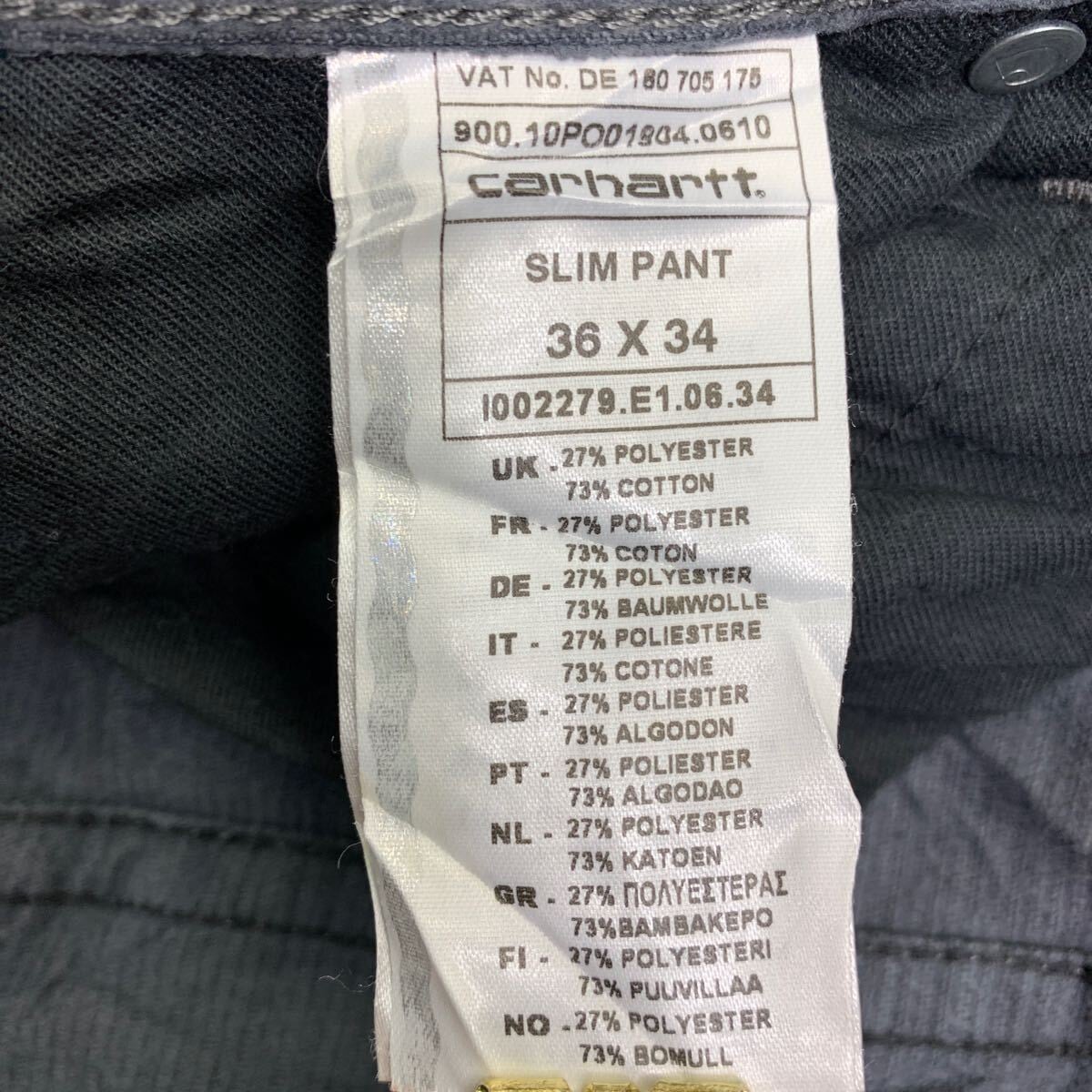 Carhartt コーデュロイパンツ W36 カーハート ビッグサイズ グレー