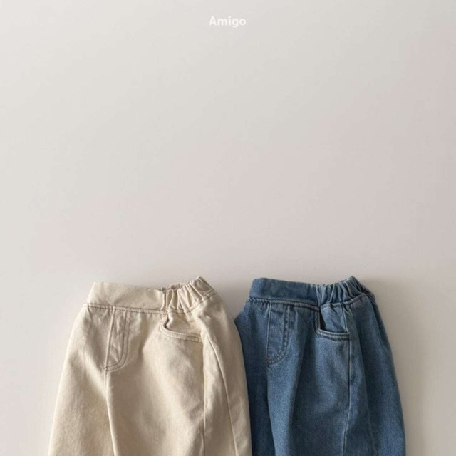 予約⌇amigo / Wide denim pants