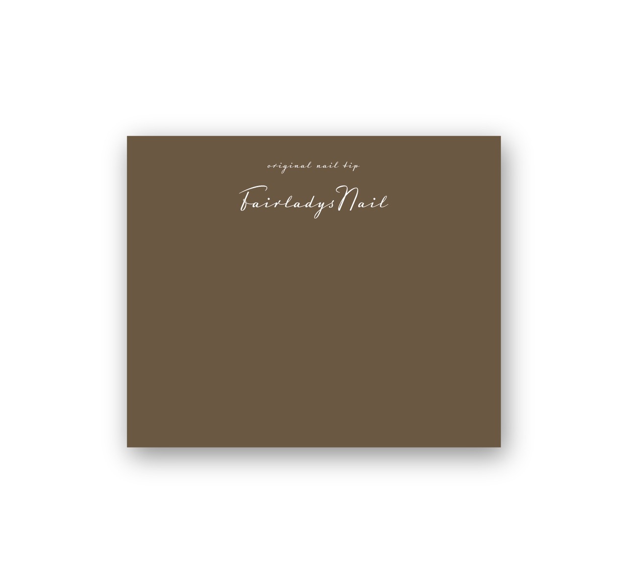 無地 × ベージュ茶系シリーズ ｜ ネイルチップ台紙  アクセサリー台紙  ｜ ncd_BE1_8