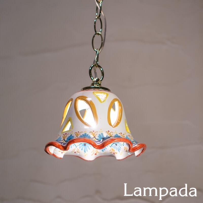 〔新洋電気〕XSR35-13 スペイン 陶器ペンダントライト