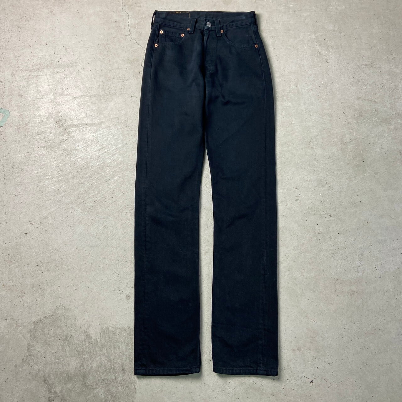 USA製 90年代 Levi's リーバイス 501 0165 後染め ブラックデニム