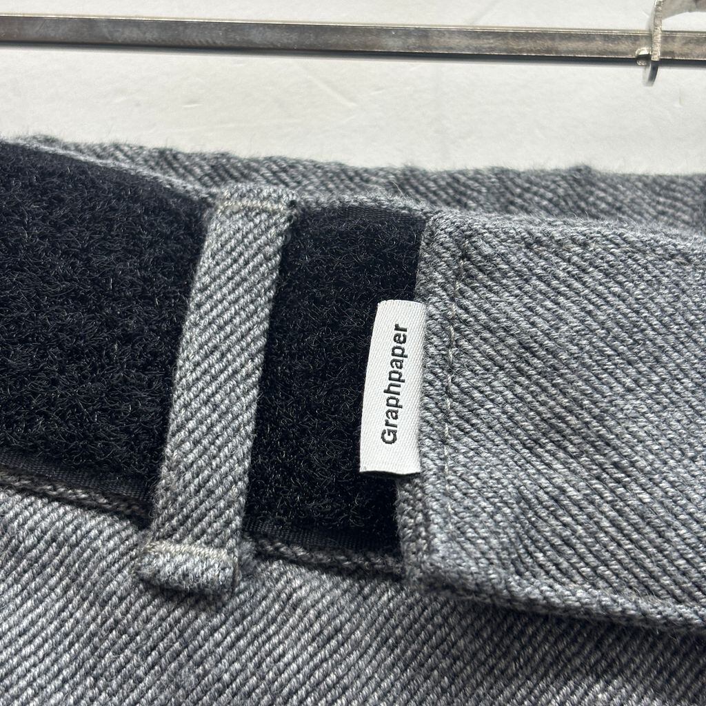 Graphpaper グラフペーパー 21SS Colorfast Denim Baggy Chef Pants