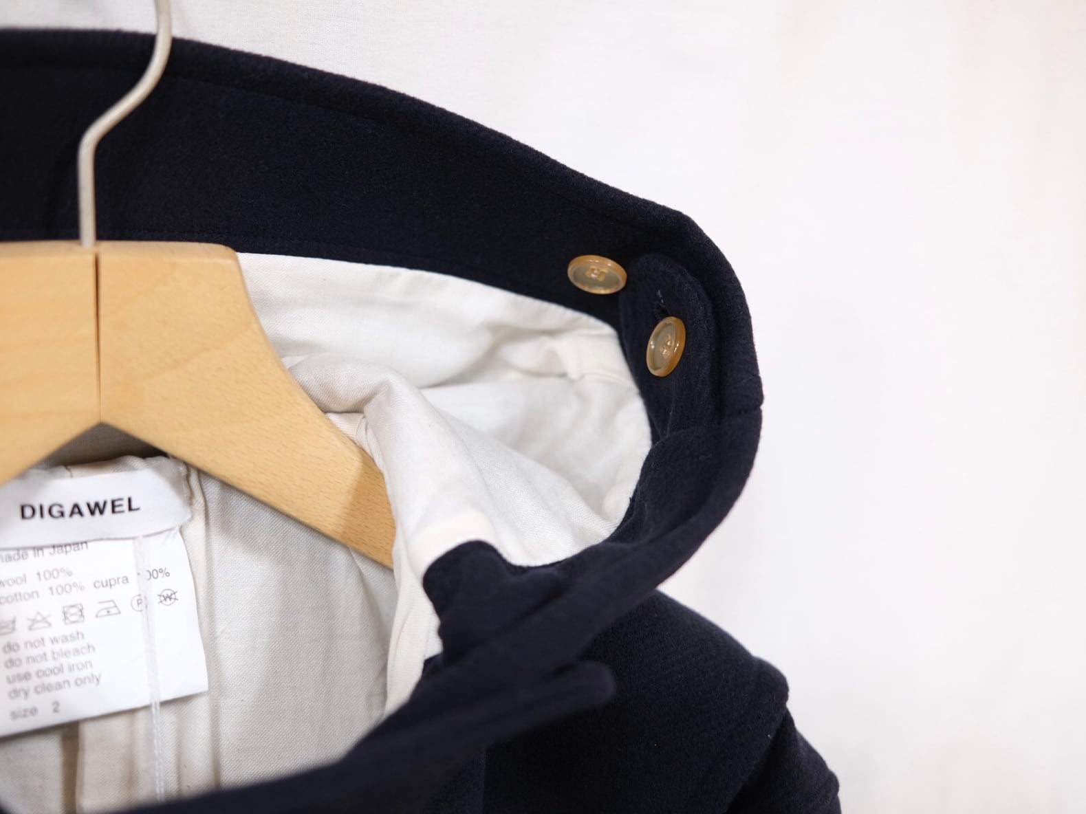 DIGAWEL”Duffle Coat Navy” | Lapel online store