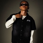 BLAZED LOGO WASHED DENIM SHIRT