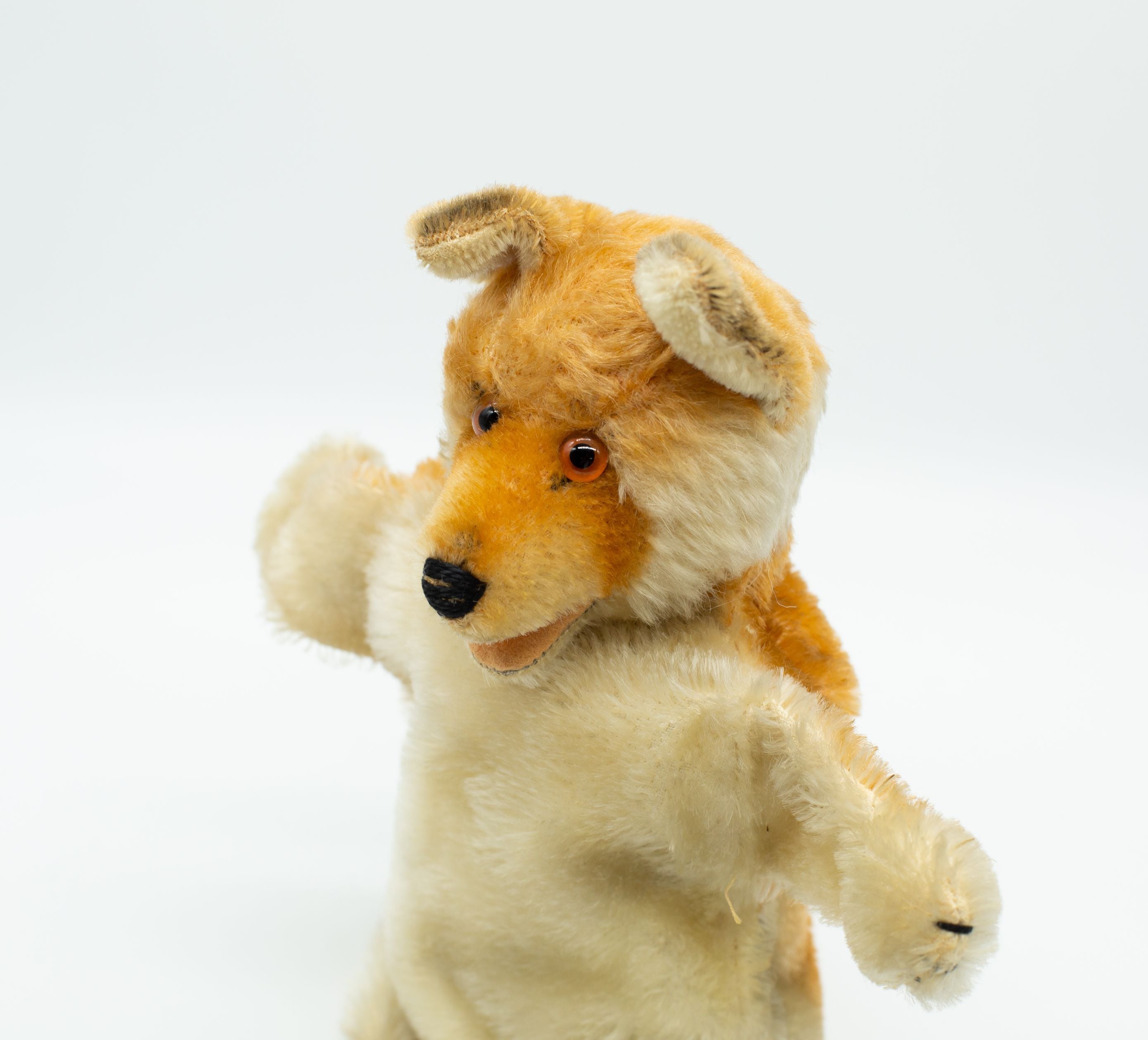 アンティークシュタイフ ハンドパペットキツネ Steiff 「Hand-Fuchs