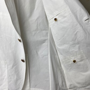 HERMES white tailored jacket