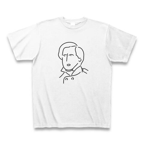 ペリー イラストtシャツ 歴史 偉人 黒船 Aliviosta