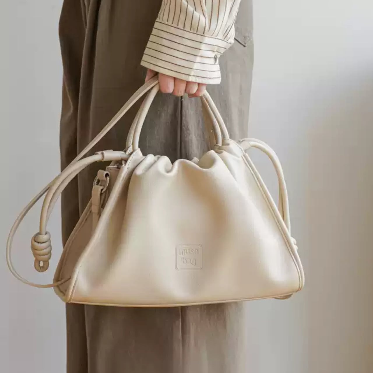 2WAYクロスボディドローストリングミニバッグ ACC3358