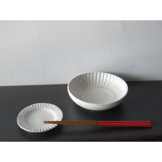 吉澤直樹 - しのぎ浅鉢 5寸 | soi Interior＆Style Design