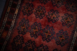 134 -Vintage baluch rug