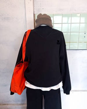 【THE NEW SOCIETY 18Y】TNS LOGO TEEN RIB SWEATSHIRT