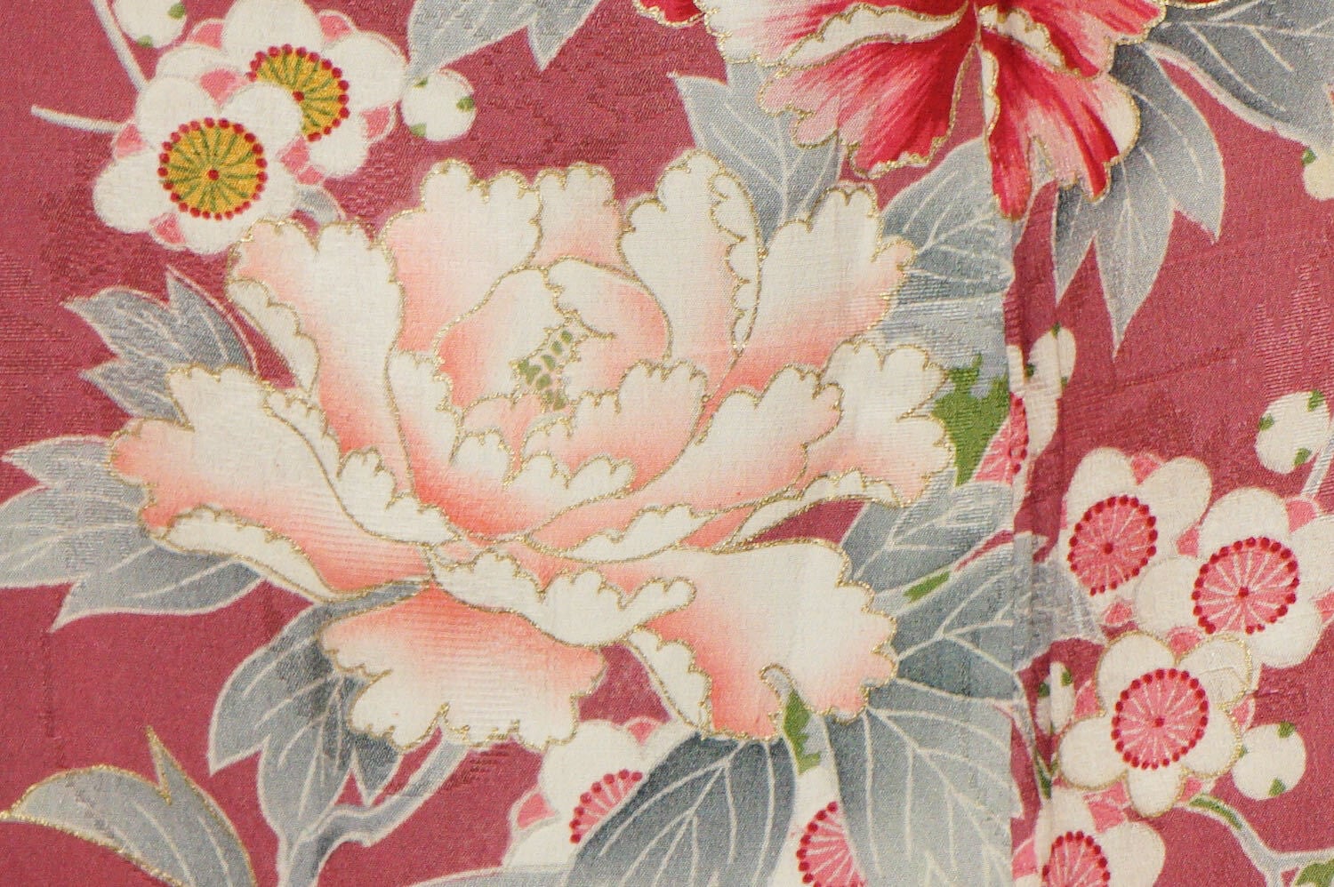 正絹　色留袖　お着物　一つ紋付 お値下げしました‼️ご購入者❣️ 現代的で人気の色留袖 通販｜格安の着物販売・購入サイト