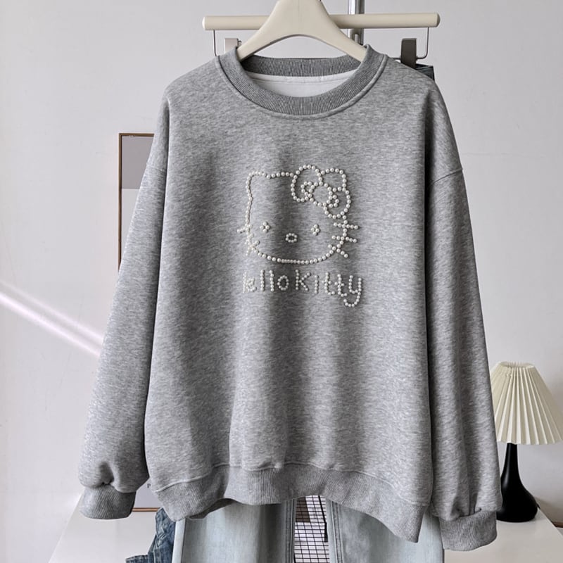 【tops】パール付きトップス Q7134