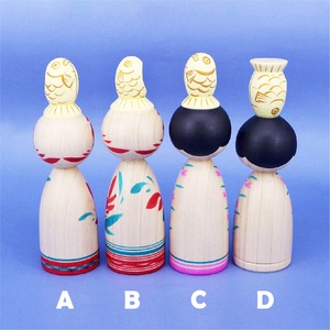 《 作並系・平賀輝幸 工人 》たい焼きこけし